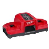 Milwaukee M18 Dual Bay Battery Charger 1pc