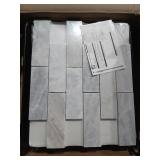 6X THE BID Capri Blue Subway Tile