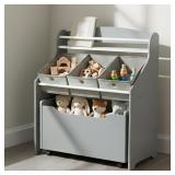 Humble Crew 3-in-1 Bookshelf & Toy Storage