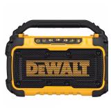 DeWalt 20V MAX DCR010 Bluetooth Speaker 1pc