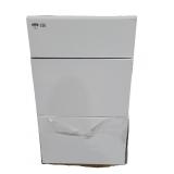18"W x 25"D x 35"H White Cabinet