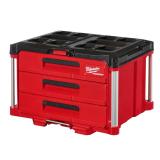 Milwaukee PACKOUT 22 in. 3-Drawer Toolbox