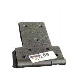 5 1/2" Black Hinge, Metal