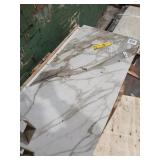 Wen Rose Calcutta Topaz 24x48 Porcelain Marble
