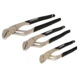 Husky 3-Pc Groove Joint Pliers Set, 6/8/10 in