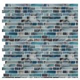 MSI Night Sky Glass Mosaic Tile 12x14