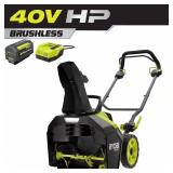 40V HP Brushless 18" Cordless Snow Blower