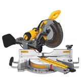 DEWALT 15A Corded 12' Double Bevel Miter Saw