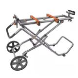 RIDGID Foldable Miter Saw Stand with Braces
