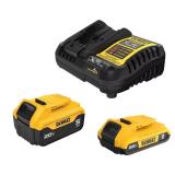 DEWALT 20V MAX 5.0/2.0Ah Battery Kit