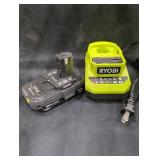 Ryobi 18V 1.5Ah Lithium Battery With Charger