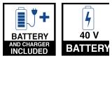 BLACK+DECKER 40V Leaf Blower, 1.5Ah Battery