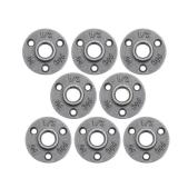 (2) STZ Industries Pipe Decor Iron Flange 1/2 in.