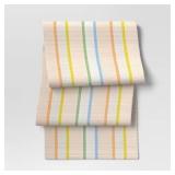 72'x14' Striped Table Runner - Room Essentials