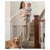 InnoTruth Baby Gate for Stairs 28.9-42.1'W