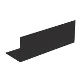 4x4x8 Black Galvanized Step Flashing