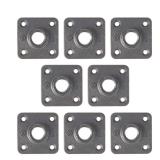 (2) STZ Industries Pipe Decor Iron Flange 1/2 in.