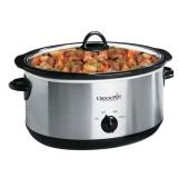 7 qt Manual Stainless Steel Slow Cooker