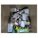 Box Lot Assorted Small Home Improvement Items