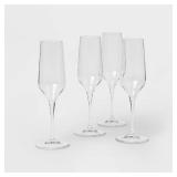Threshold 8oz Champagne Flutes