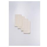 4pk Cotton Napkins Cream - Threshold