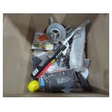 Box Lot Assorted Small Home Improvement Items