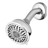 5-Spray 3.8 in. Shower Head, Chrome