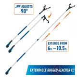 6 ft - 10.5 ft Extendable Rugged Reacher XL