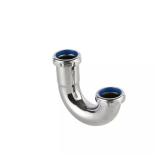 3- 1-1/2in. 22-Gauge Chrome Sink P-Trap