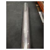 Clear heavy plastic table cover