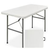 Best Choice Products 4ft Folding Table, White