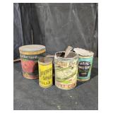 Vintage Food Tin Collection
