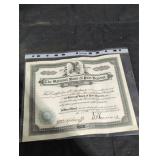 National Bank of Port Deposit Stock Certificate