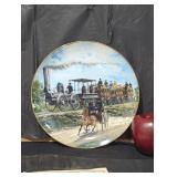 "Competition" Collector Plate by J.B. Deneen