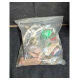 Vintage Keychains and Assorted Trinkets Lot
