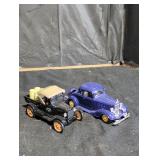 Vintage Die-Cast Model Car Set