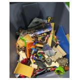 Legos and Playmobil Tote Lot