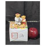 Cherished Teddies Baking Scene Figurine