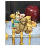 Collectible Teddy Bear Figurine Set