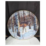 "Birch Grove Buck" Plate by Bruce Miller