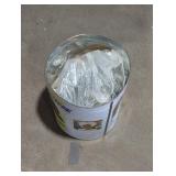 Assorted Metal Fasteners in Container