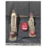 Vintage Wood Planer Tools Set of Two