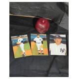 Vintage Baseball Player Photographs Set