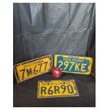 Vintage Pennsylvania License Plates Collection