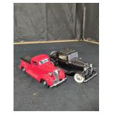 Vintage Die-Cast Classic Car Models Set