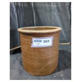 Vintage Brown Stoneware Crock