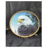Bald Eagle Collector Plate by John Pitcher