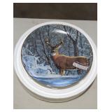 "Winter Whitetail" Collector Plate by Bruce Miller