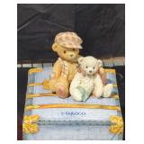 Cherished Teddies Figurine Set on Decorative Box