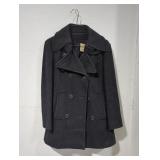 Vintage Navy Double-Breasted Peacoat
